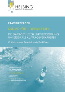 Cover Praxisleitfaden DGSVO für IT-Dienstleister